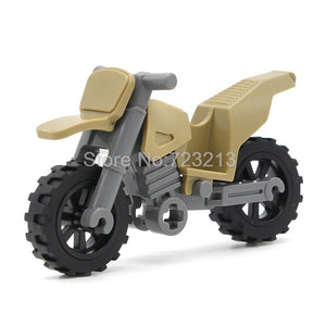 LEGO Harley Moto Vehicles Motorcycle Accessories MOC Motor City Parts City Building Blocks Model Toys for Children